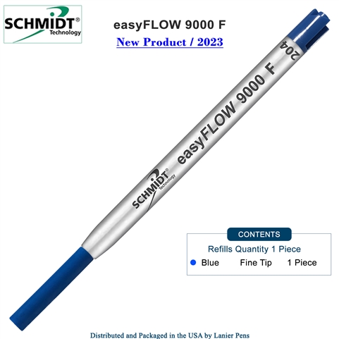 Imprinted Schmidt easyFLOW9000 Ballpoint Refill- Blue Ink, Fine Tip 0.8mm - Pack of 1