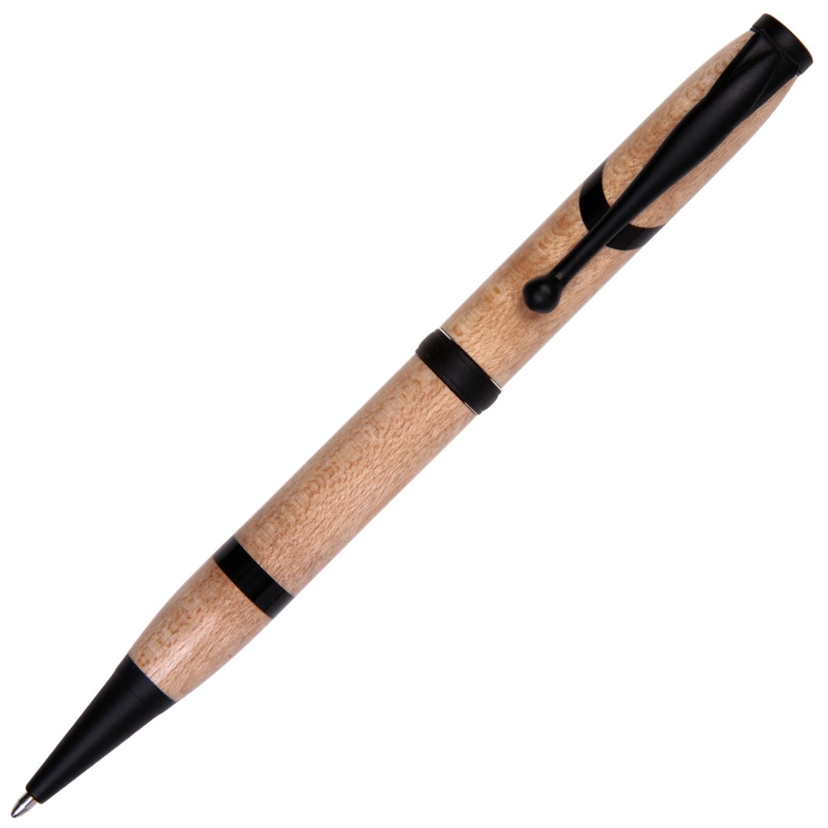 Comfort Twist Pen - Maple with Ebony Inlay