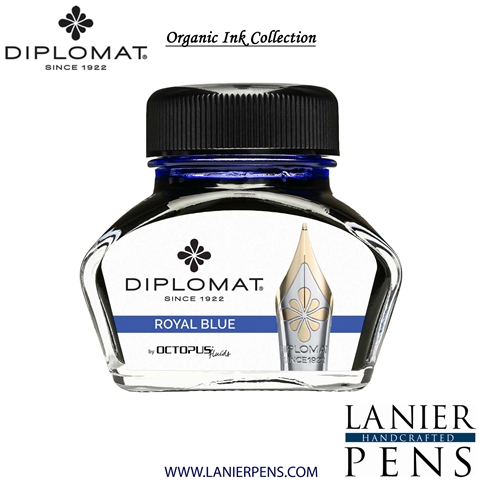 Diplomat Octopus 30ml Ink Bottle - Royal Blue