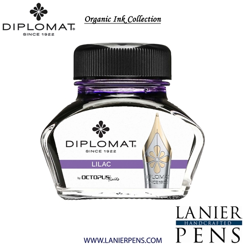 Diplomat Octopus 30ml Ink Bottle - Lilac