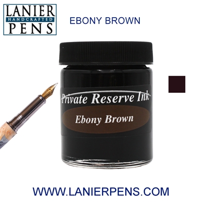 Fountain Pen Ink - Ebony Brown