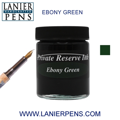 Fountain Pen Ink - Ebony Green