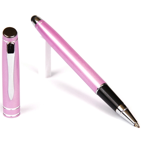Mercury Stylus Rollerball Pen - Pink (Budget Friendly)