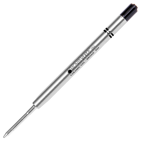 Monteverde Capless Ceramic Gel P44 Ink Refill Compatible with most Parker Style Ballpoint Pens - (Broad Tip 0.9mm)