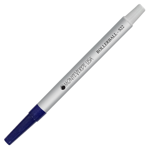 Monteverde Rollerball S22 Paste Ink Refill Compatible with most Sheaffer Style Rollerball Pens - (Fine Tip 0.6mm)