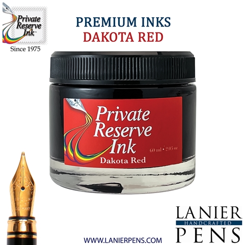 Private Reserve PR17008 Ink Bottle 60 ml - Dakota Red