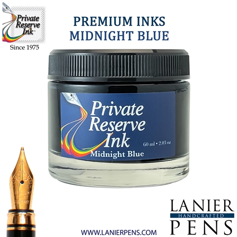 Private Reserve PR17011 Ink Bottle 60 ml - Midnight Blue