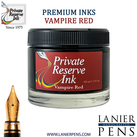 Private Reserve PR17014 Ink Bottle 60 ml - Vampire Red