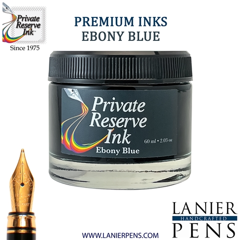 Private Reserve PR17016 Ink Bottle 60 ml - Ebony Blue