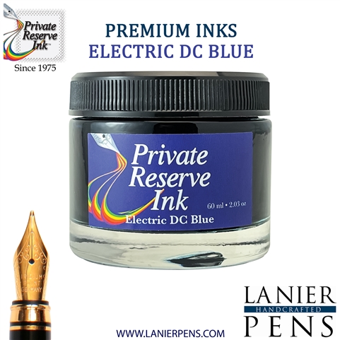 Private Reserve PR17017 Ink Bottle 60 ml - Electric DC Blue