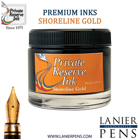 Private Reserve PR17029 Ink Bottle 60 ml - Shoreline Gold