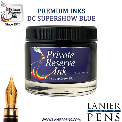 Private Reserve PR17034 Ink Bottle 60 ml - DC Supershow Blue