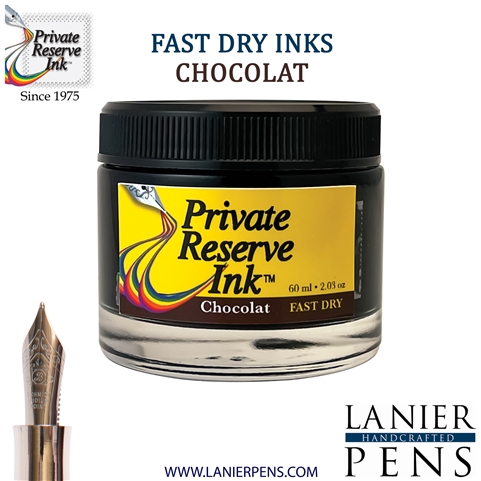 Private Reserve PR17040 Ink Bottle 60 ml - Chocolat-Fast Dry
