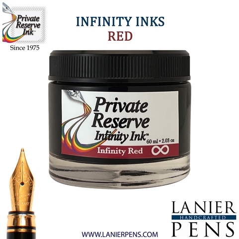 Private Reserve PR17053 Ink Bottle 60 ml - Infinity Red with E.C.O. formula