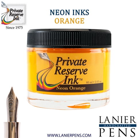 Private Reserve PR17061 Ink Bottle 60 ml - Neon Orange